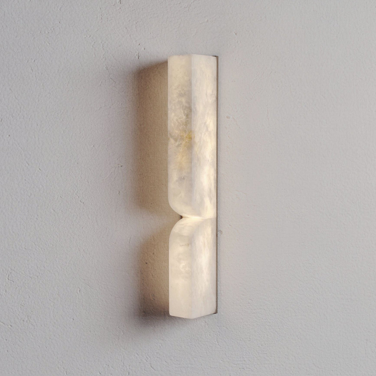 The Bailey - Sculptural alabaster wall light