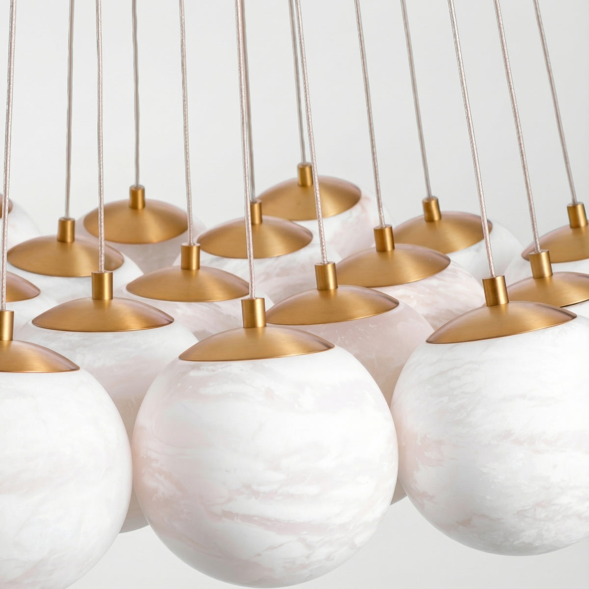 The Selenes - Alabaster chandelier