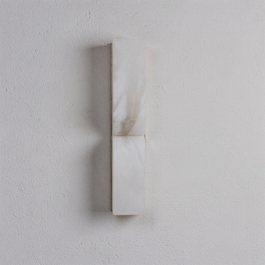 The Bailey - Sculptural alabaster wall light