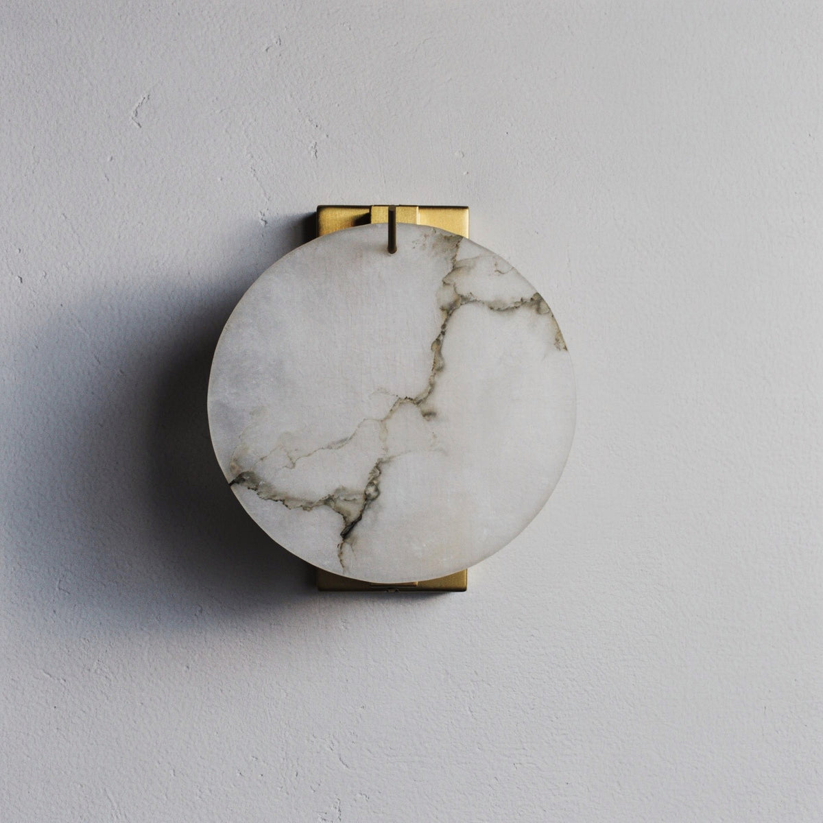 The Lunaris - Hanging Marble Moon Wall Light
