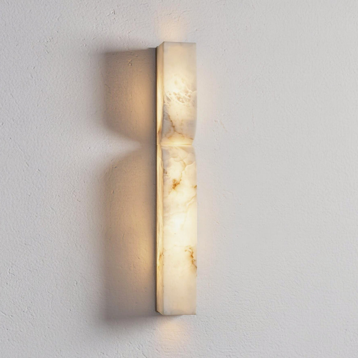 The Bailey - Sculptural alabaster wall light