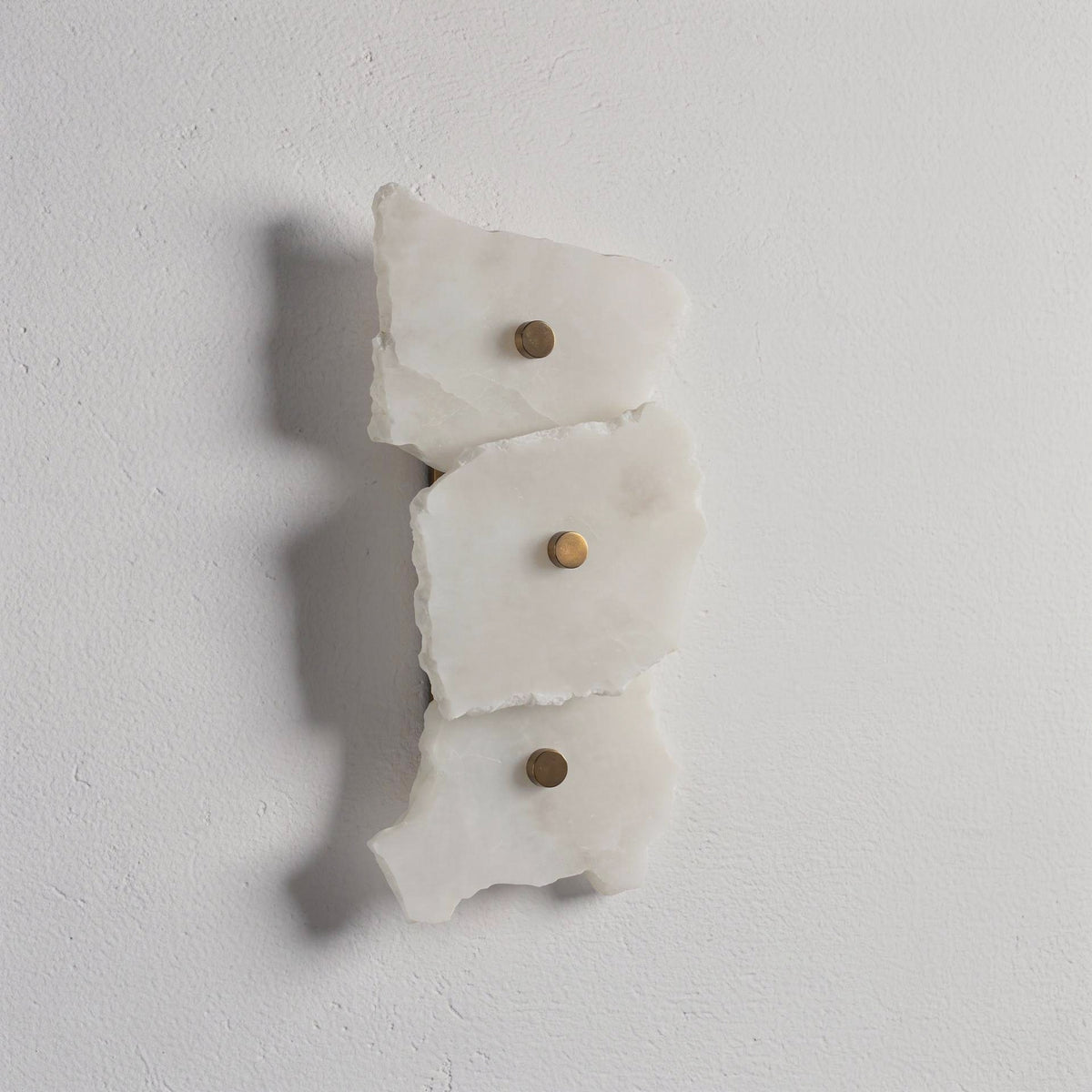 The Nuvia - Natural alabaster marble light