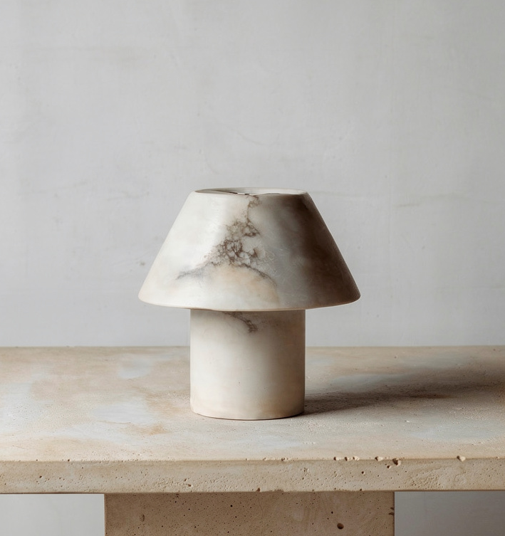 The Alïa - cloud marble table lamp