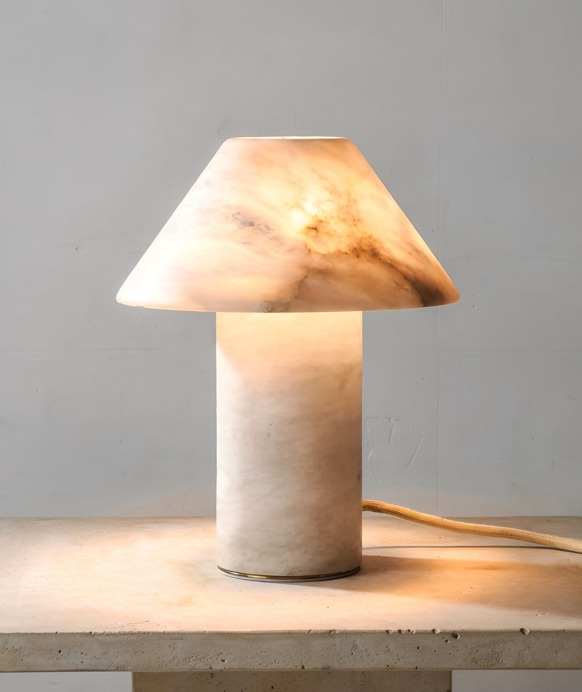 The Alïa - cloud marble table lamp