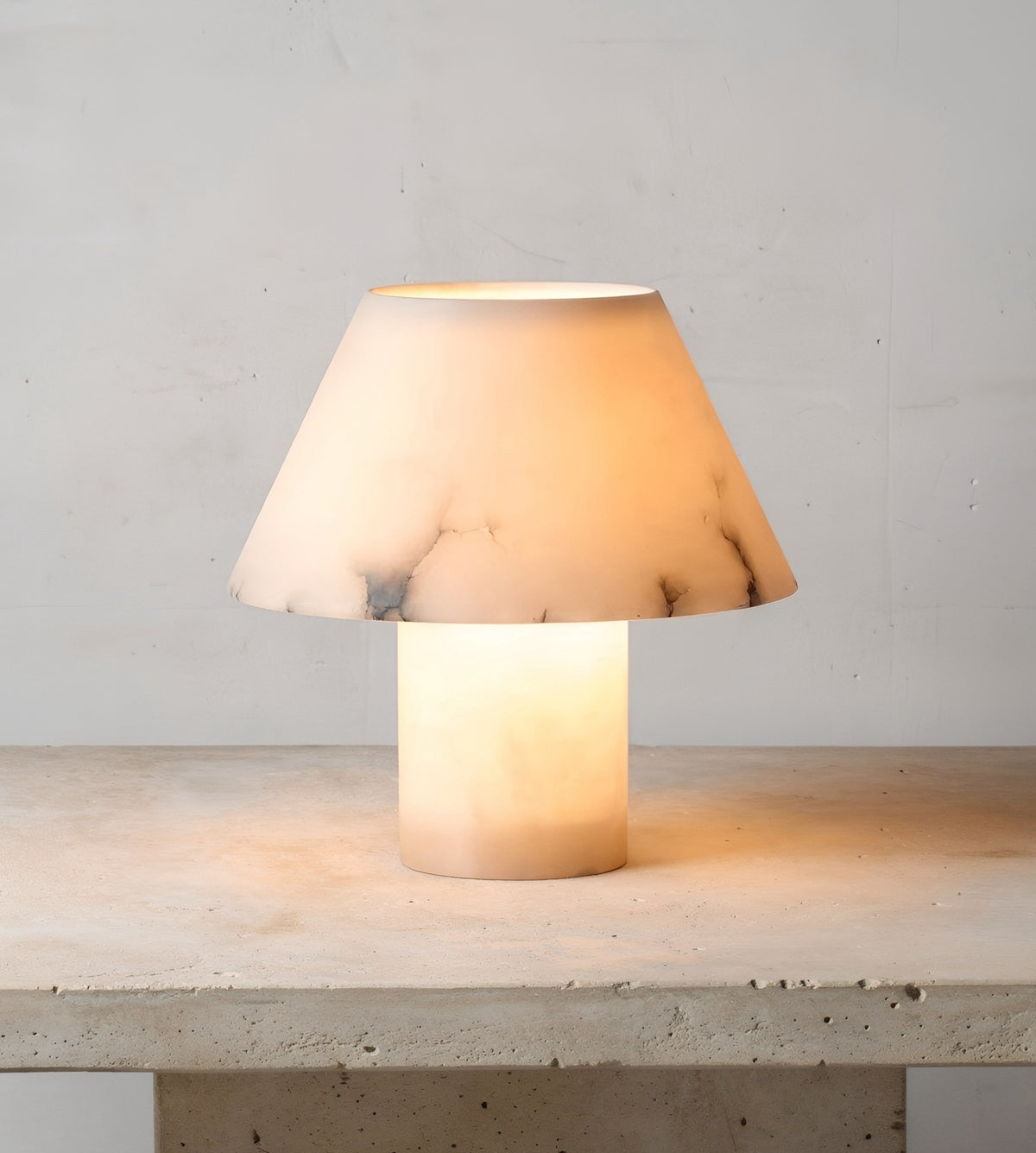 The Alïa - cloud marble table lamp